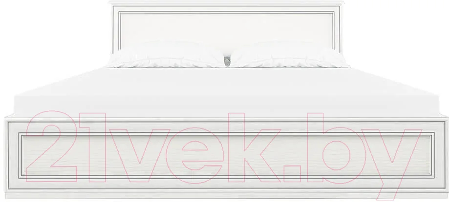 Полуторная кровать Anrex Tiffany 140 с ПМ (вудлайн кремовый)