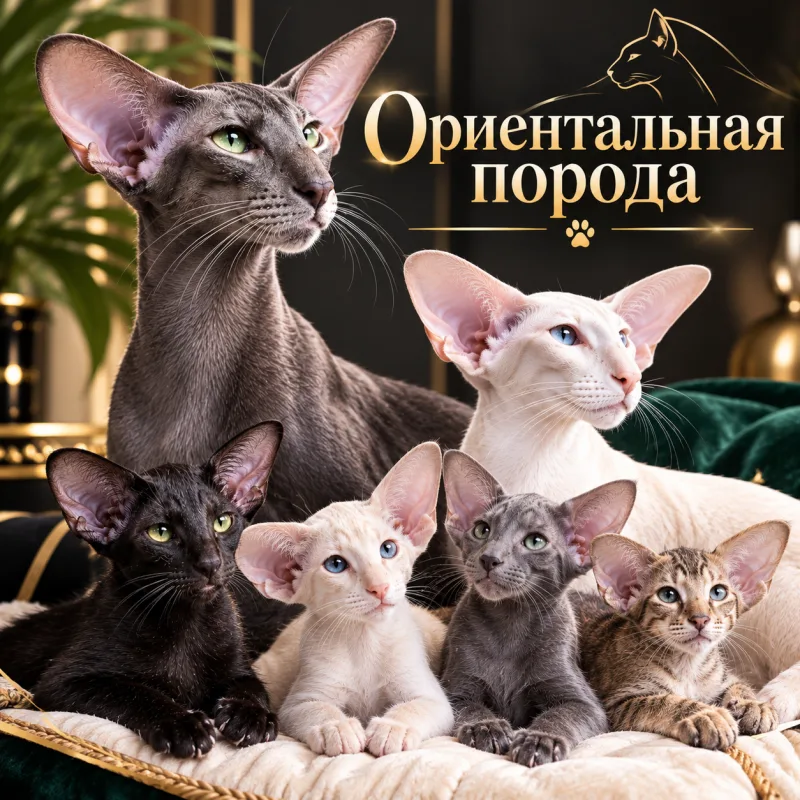 Ориентальные котята